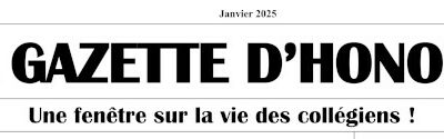 La Gazette d’Honoré : sortie du numéro 4 !
