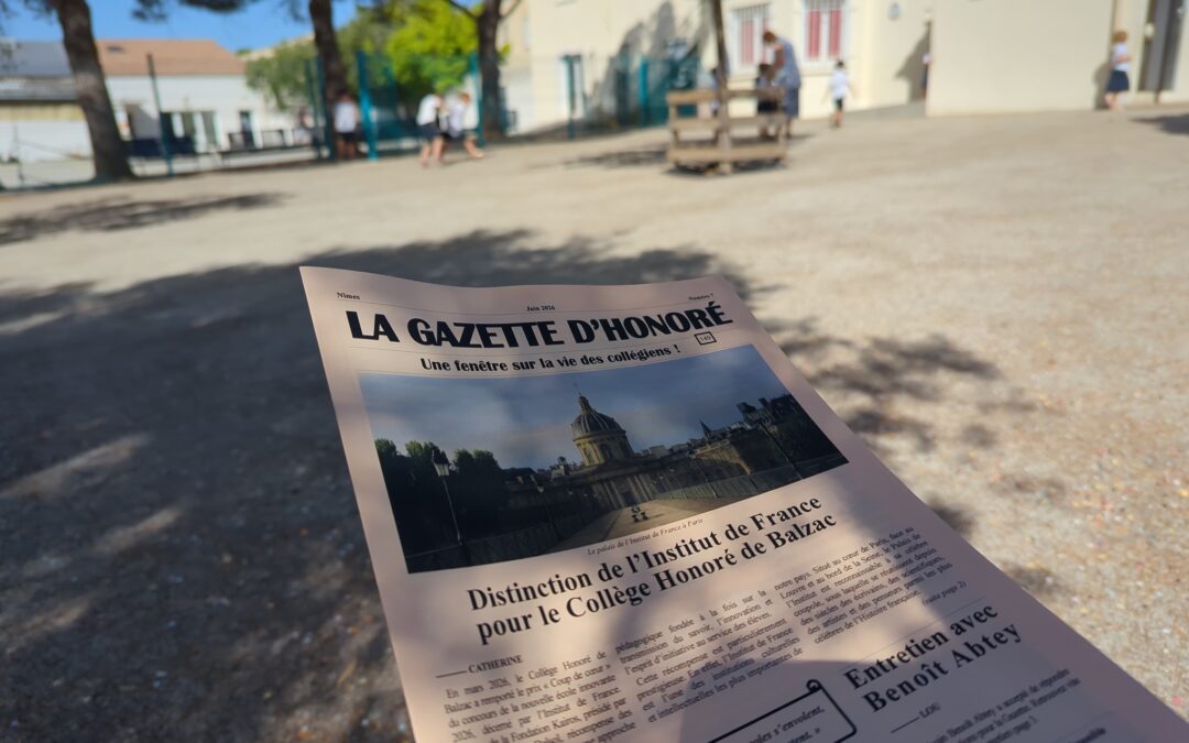 Demandez la Gazette d’Honoré !